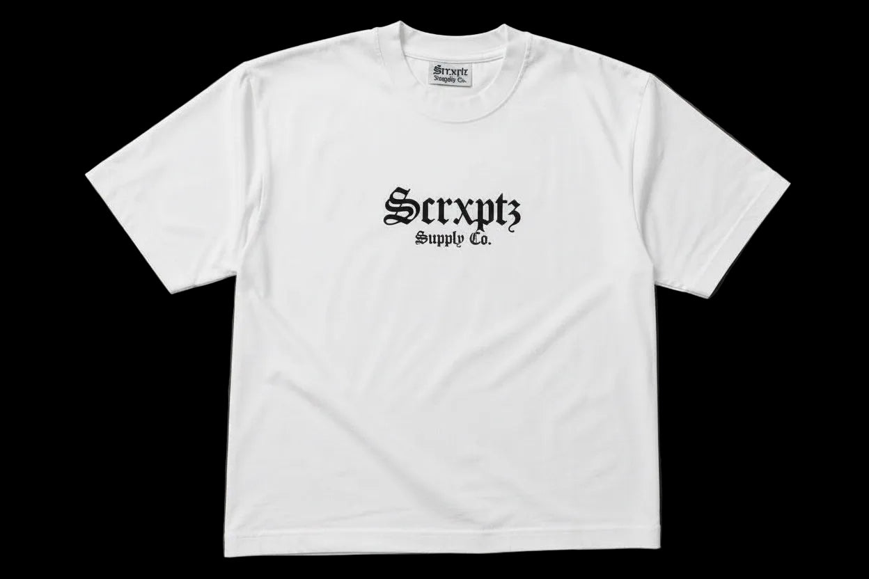 Scrxptz Supply Co. Old English Tee
