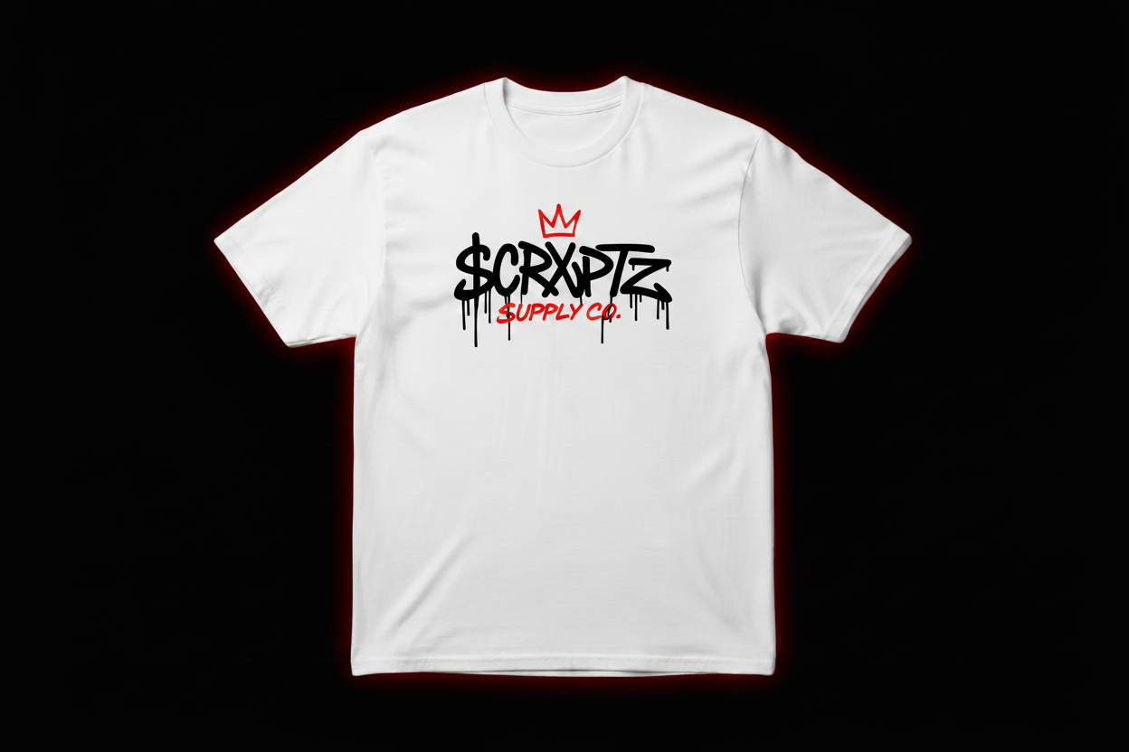 Luxury Graffiti Street Tee🔥 Scrxptz$upply.Co EXCLUSIVE DROP‼️😮‍💨